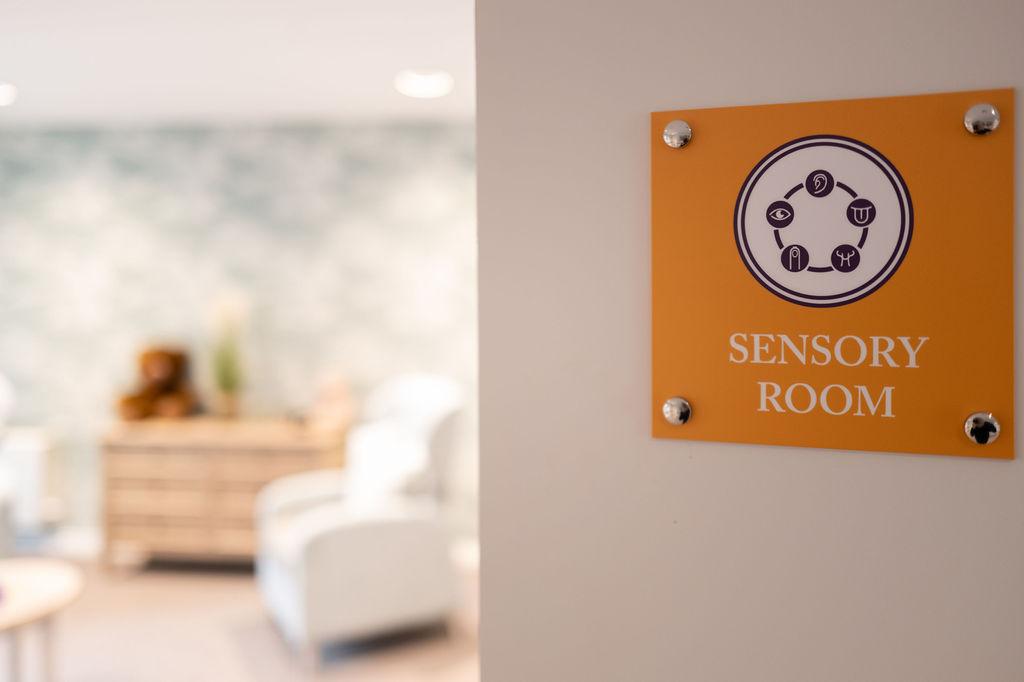 sensory room sign