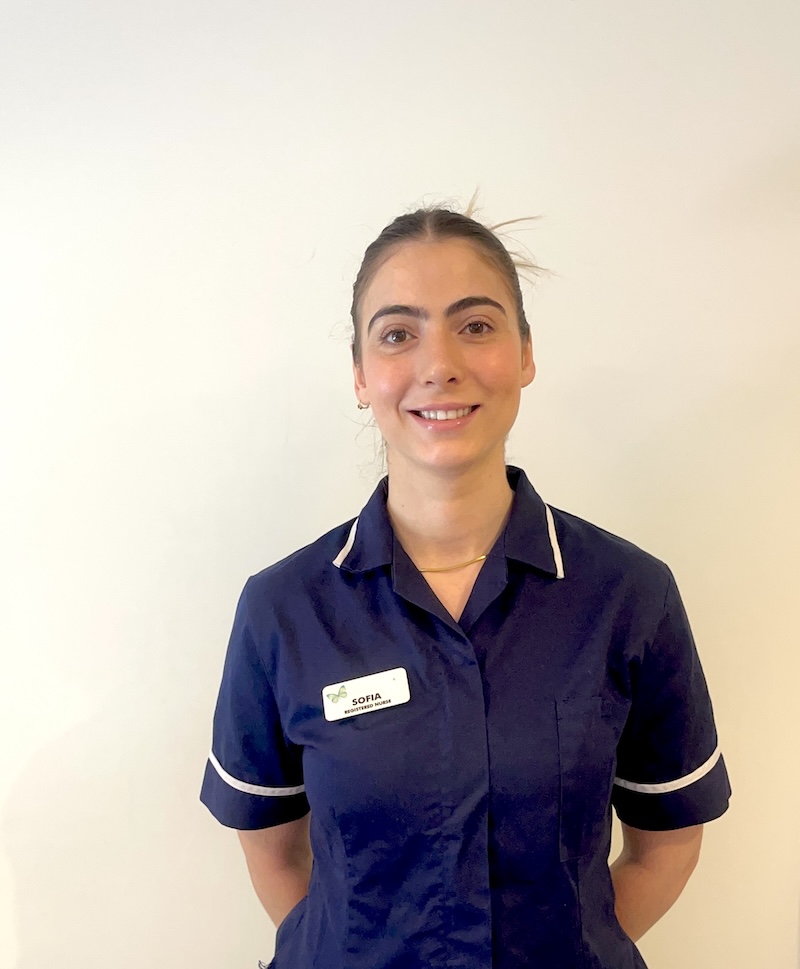 Sofia our registered nurse